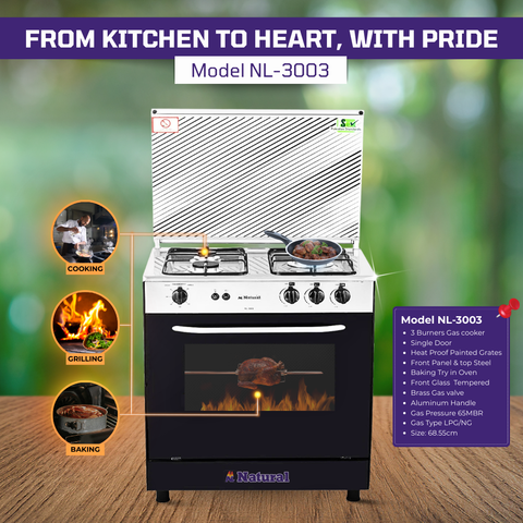 Gas Oven Model NL-3003