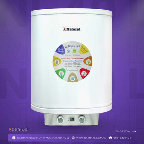 Natural Semi Instant Electric Water Heater NE-40 L