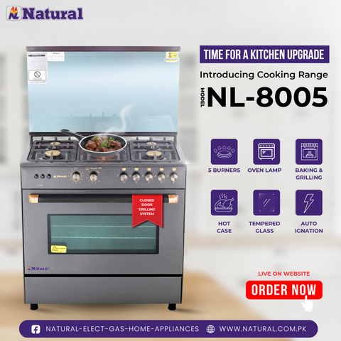 Gas Oven Model NL-8005