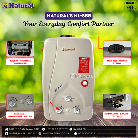 Instant Water Geyser NL-8BB