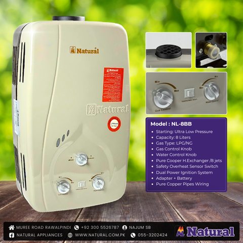 Instant Water Geyser NL-8BB