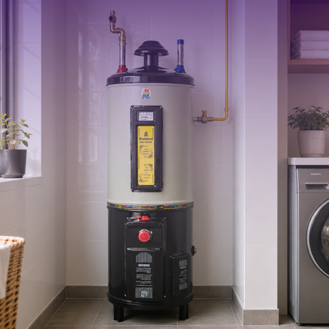 Elect & Gas Water Heater Model NL-25 Gallons