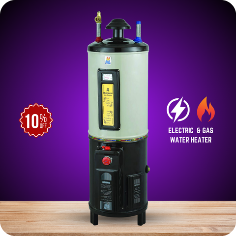 Elect & Gas Water Heater Model NL-55 Gallons